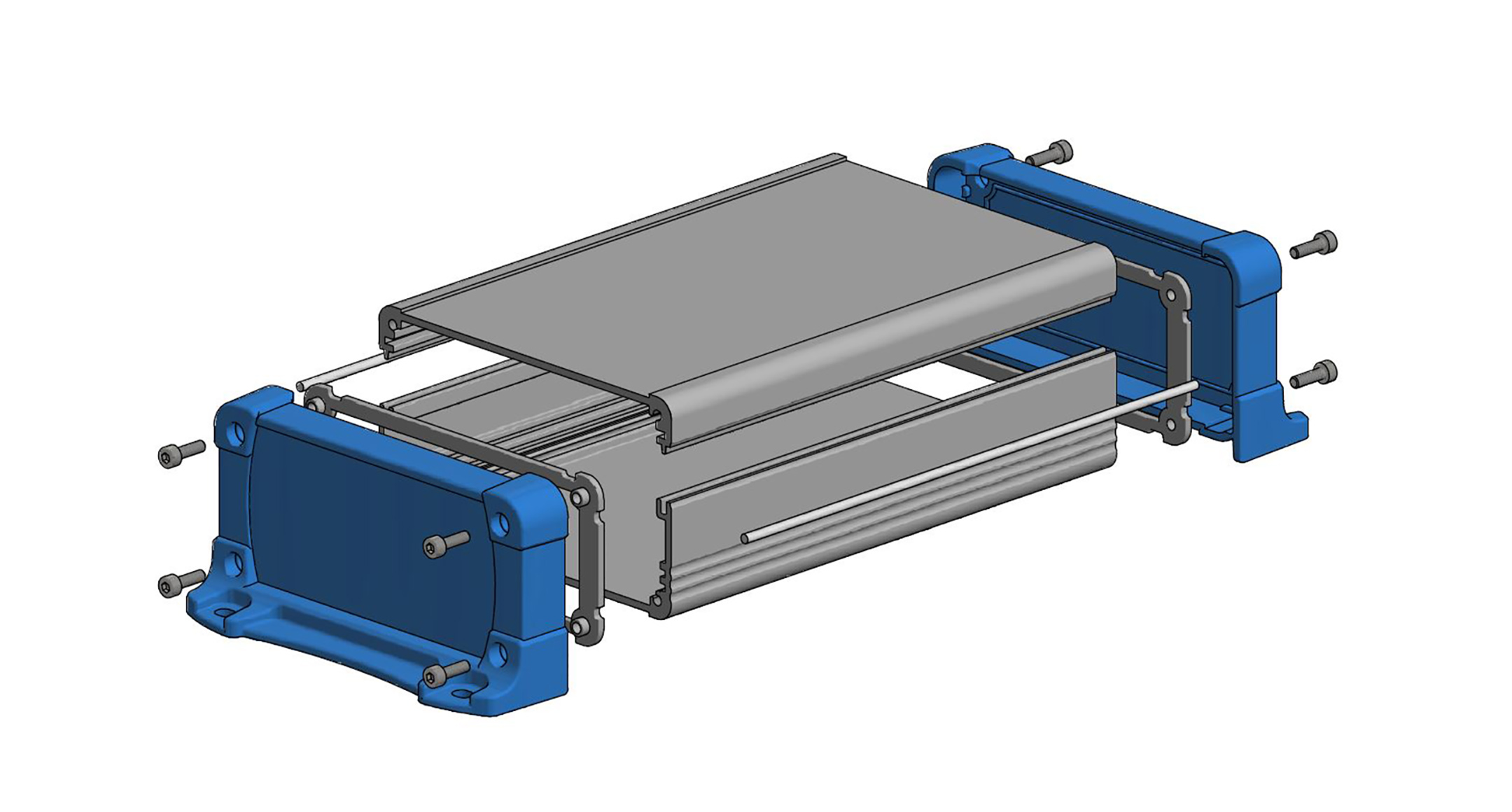 IP65防水 フランジ足付フリーサイズケース EXWFSシリーズの画像